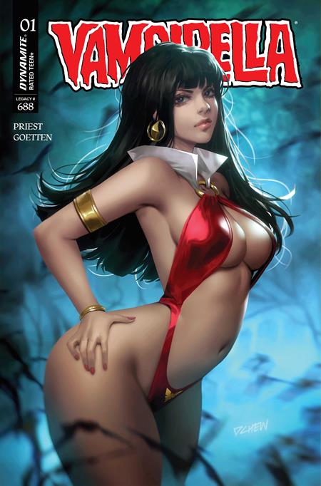 VAMPIRELLA (2026) #1 CVR B DERRICK CHEW VAR ISBN: 72513036440101021 - FOC DATE: 3/22/26  - Release Date: 4/22/26