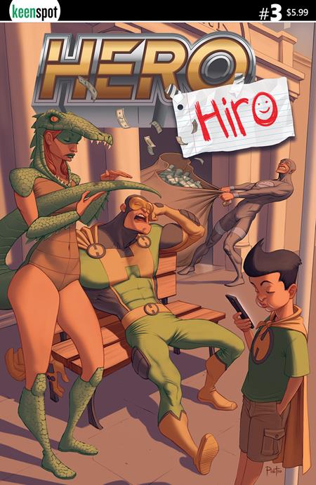 HERO HIRO #3 CVR B PIETRO VAR ISBN: 60283502307200321 - FOC DATE: 3/15/26  - Release Date: 4/29/26