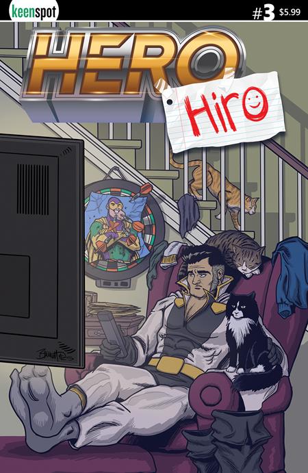 HERO HIRO #3 CVR C JERRY BENNETT VAR ISBN: 60283502307200331 - FOC DATE: 3/15/26  - Release Date: 4/29/26