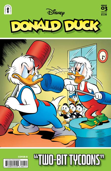 DONALD DUCK LEGACY #391 CALL OF THE WILD SEA CVR B MICHEL NADORP VAR ISBN: 61520081612439121 - FOC DATE: 3/23/26  - Release Date: 4/29/26