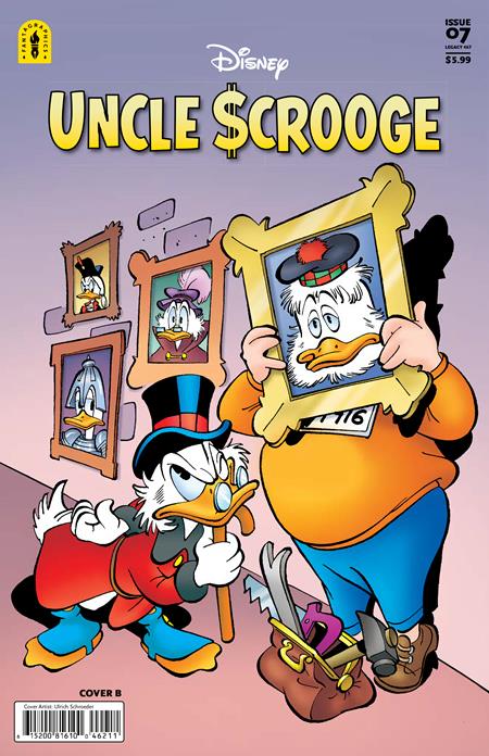UNCLE SCROOGE LEGACY #467 THE MCDUCK JOURNALS THE DUCKBURG YEARS  CVR B ULRICH SCHROEDER VAR ISBN: 61520081610046721 - FOC DATE: 3/9/26  - Release Date: 4/15/26