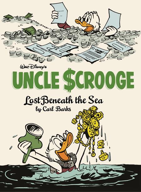 WALT DISNEYS UNCLE SCROOGE HC VOL 30 LOST BENEATH THE SEA THE COMPLETE CARL BARKS DISNEY LIBRARY ISBN: 979887500181953999 - FOC DATE: 3/15/26  - Release Date: 7/1/26