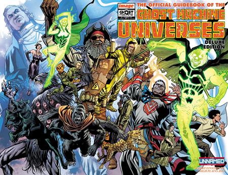 GHOST MACHINE THE OFFICIAL GUIDEBOOK #1 (OF 5) CVR B BRYAN HITCH & BRAD ANDERSON WRAPAROUND VAR ISBN: 70985304673800121 - FOC DATE: 3/8/26  - Release Date: 4/1/26