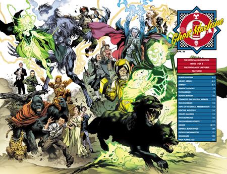 GHOST MACHINE THE OFFICIAL GUIDEBOOK #1 (OF 5) CVR C IVAN REIS & DANNY MIKI WRAPAROUND VAR ISBN: 70985304673800131 - FOC DATE: 3/8/26  - Release Date: 4/1/26