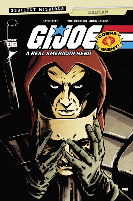 GI JOE A REAL AMERICAN HERO SSSILENT MISSIONS ZARTAN #1 (ONE SHOT) CVR B JORGE FORNES VAR ISBN: 70985304628800121 - FOC DATE: 3/22/26  - Release Date: 4/15/26