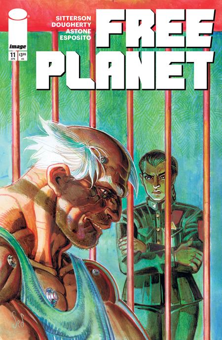 FREE PLANET #11 CVR B JED DOUGHERTY VAR ISBN: 70985304314001121 - FOC DATE: 3/15/26  - Release Date: 4/8/26