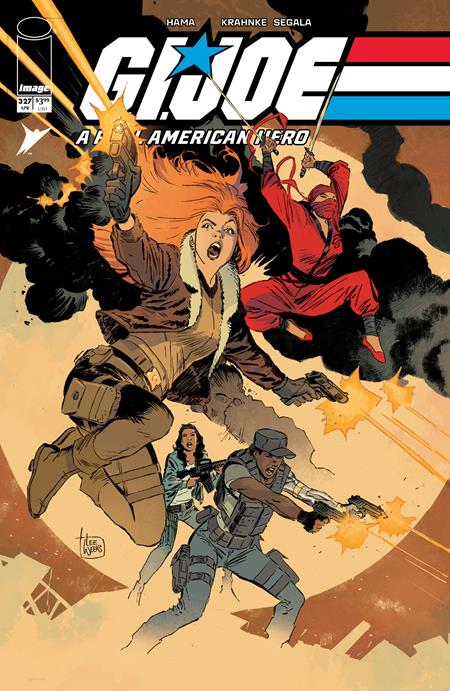 GI JOE A REAL AMERICAN HERO #327 CVR A LEE WEEKS & DAVE STEWART ISBN: 70985303878832711 - FOC DATE: 3/15/26  - Release Date: 4/8/26