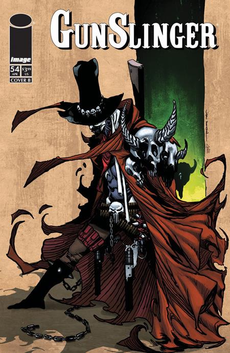 GUNSLINGER SPAWN #54 CVR B VON RANDAL VAR ISBN: 70985303221205421 - FOC DATE: 4/26/26  - Release Date: 5/20/26