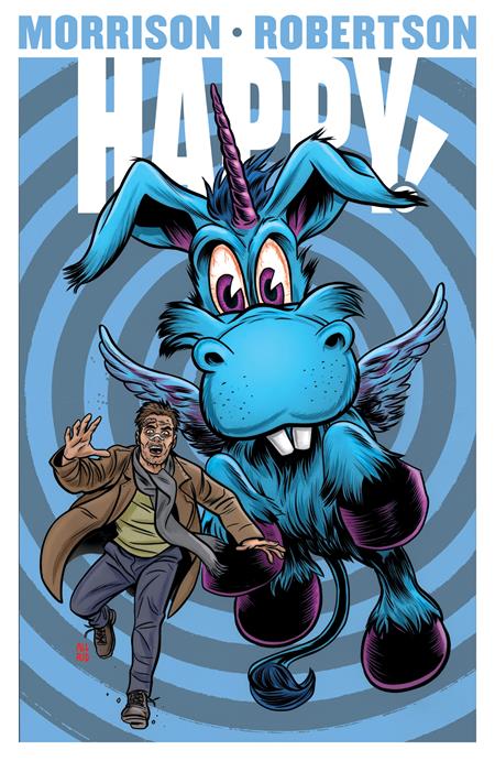 HAPPY DLX ED TP (MR) ISBN: 9781534332102 - FOC DATE: 3/2/26  - Release Date: 4/8/26