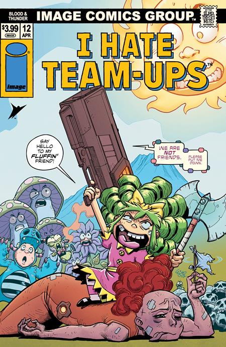 BLOOD & THUNDER #12 CVR E EJ SU I HATE FAIRYLAND TEAM UP VAR (MR) ISBN: 70985304317101251 - FOC DATE: 3/15/26  - Release Date: 4/8/26