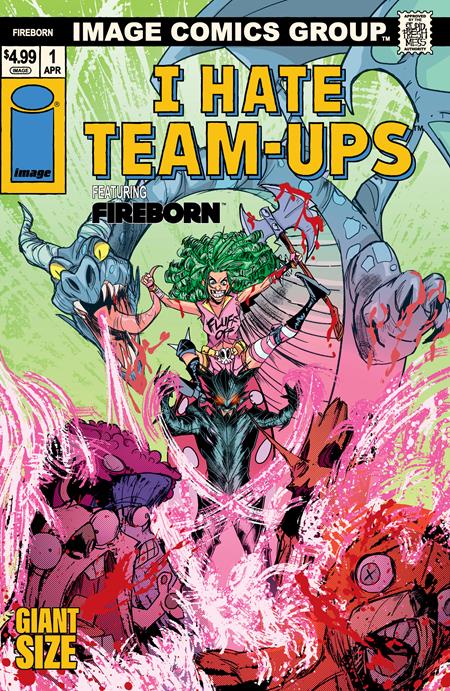 FIREBORN #1 CVR N PATRICK MULHOLLAND I HATE FAIRYLAND TEAM UP VAR ISBN: 70985304683700151 - FOC DATE: 3/22/26  - Release Date: 4/15/26