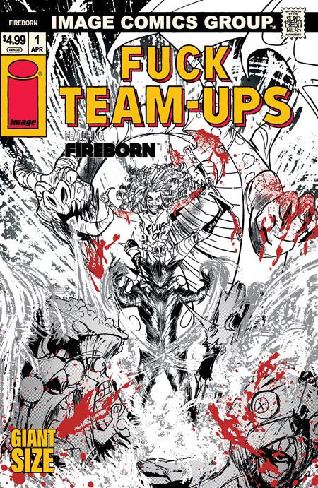 FIREBORN #1 CVR O PATRICK MULHOLLAND I HATE FAIRYLAND TEAM UP NSFW VAR ISBN: 70985304683700161 - FOC DATE: 3/22/26  - Release Date: 4/15/26