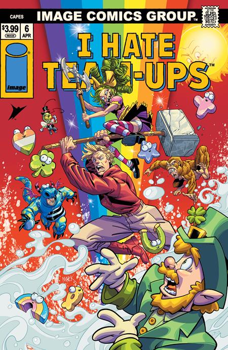 INVINCIBLE UNIVERSE CAPES #6 CVR F MARK ENGLERT I HATE FAIRYLAND TEAM UP VAR ISBN: 70985304498700661 - FOC DATE: 3/29/26  - Release Date: 4/22/26