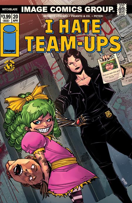 WITCHBLADE #20 CVR D GIUSEPPE CAFARO I HATE FAIRYLAND TEAM UP VAR (MR) ISBN: 70985304035402041 - FOC DATE: 3/22/26  - Release Date: 4/15/26
