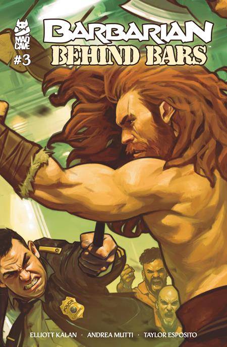 BARBARIAN BEHIND BARS #3 (OF 5) ISBN: 60196140525700311 - FOC DATE: 3/29/26  - Release Date: 4/22/26