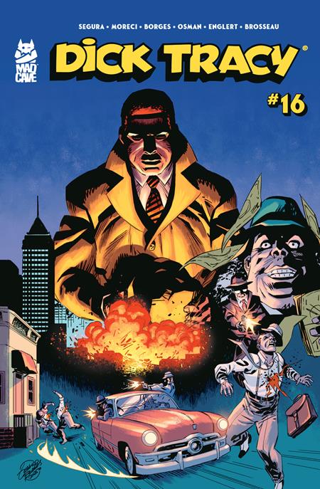 DICK TRACY #16 CVR A GERALDO BORGES MARK ENGLERT ISBN: 60194704612201611 - FOC DATE: 3/15/26  - Release Date: 4/8/26