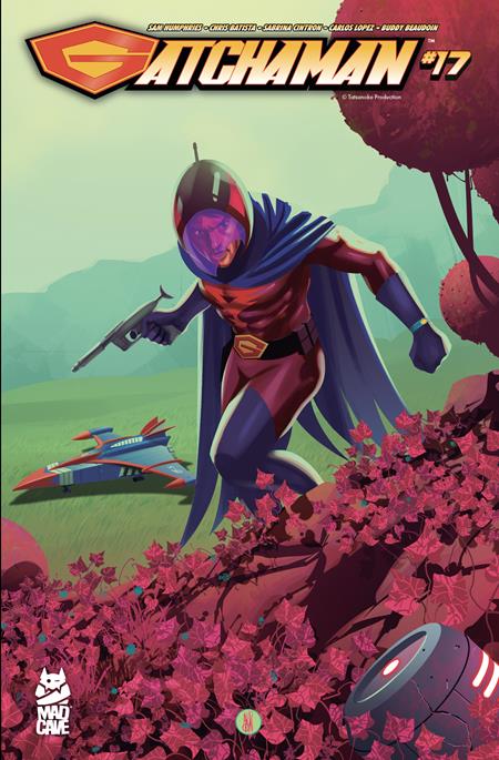 GATCHAMAN #17 CVR A INAKI MIRANDA ISBN: 60194704601601711 - FOC DATE: 3/22/26  - Release Date: 4/15/26
