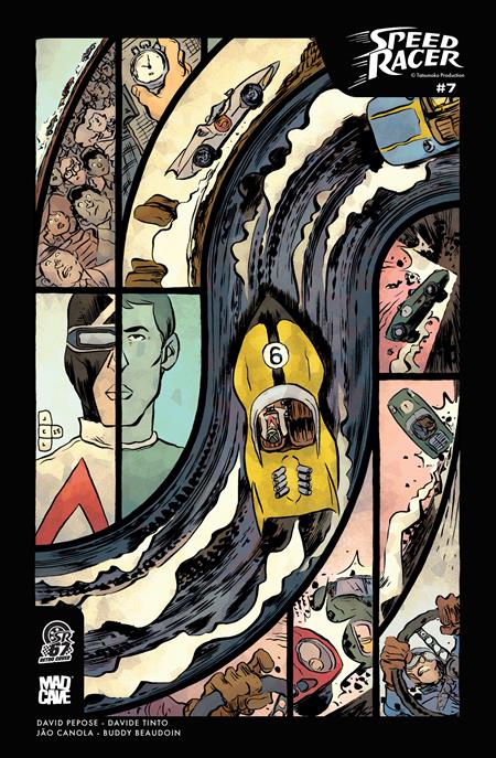 SPEED RACER #7 CVR B JESSE LONERGAN VAR ISBN: 60196140488500721 - FOC DATE: 3/9/26  - Release Date: 4/1/26