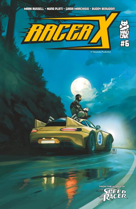 RACER X #6 (OF 8) CVR A FRANCESCO TOMASELLI ISBN: 60196140497700611 - FOC DATE: 3/22/26  - Release Date: 4/15/26