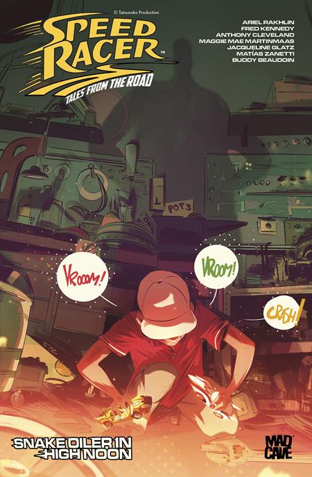 SPEED RACER TALES FROM THE ROAD (ONE SHOT) HIGH SPEED NOON CVR B STEFANO SIMEONE VAR ISBN: 60196140518900121 - FOC DATE: 3/8/26  - Release Date: 4/1/26