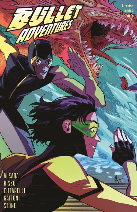 BULLET ADVENTURES #7 CVR B ANDRE RISSO FRANCESCA CITTARELLI VAR ISBN: 99031259330000721 - FOC DATE: 3/16/26  - Release Date: 4/22/26