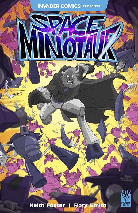 INVADER COMICS PRESENTS SPACE MINOTAUR #1 (ONE SHOT) CVR A RORY SMITH ISBN: 60887064211700111 - FOC DATE: 3/15/26  - Release Date: 4/29/26
