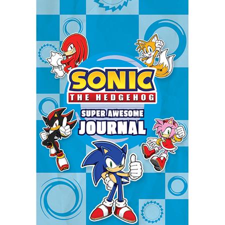 SONIC THE HEDGEHOG TP SUPER AWESOME JOURNAL ISBN: 9798886639179 - FOC DATE: 3/30/26  - Release Date: 4/29/26