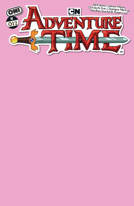 ADVENTURE TIME (2025) #12 CVR C GUMBALL GUARDIAN PINK BLANK SKETCH VAR ISBN: 64985600832901231 - FOC DATE: 3/30/26  - Release Date: 4/22/26