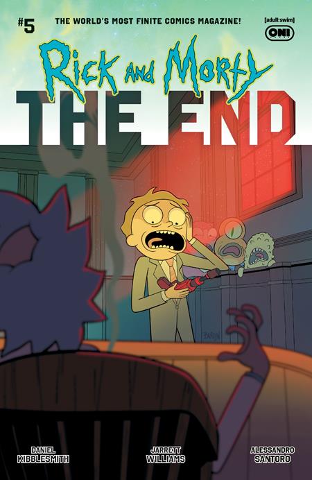 RICK AND MORTY THE END #5 (OF 6) CVR A DAVE BARDIN ISBN: 64985600882400511 - FOC DATE: 3/15/26  - Release Date: 4/8/26