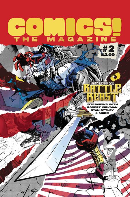 COMICS THE MAGAZINE #2 ISBN: 00199284277700211 - FOC DATE: 3/8/26  - Release Date: 4/1/26