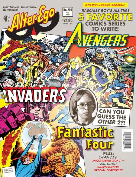 ALTER EGO #200 ISBN: 182658006051 - FOC DATE: 3/2/26  - Release Date: 6/10/26