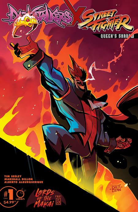 DARKSTALKERS X STREET FIGHTER QUEENS SHADOW #1 (ONE SHOT) CVR B BRETT BEAN VAR ISBN: 85534800165900121 - FOC DATE: 3/22/26  - Release Date: 4/29/26