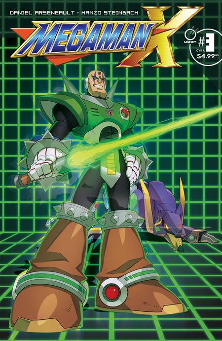 MEGA MAN X #3 (OF 5) CVR A HANZO STEINBACH ISBN: 85534800159800311 - FOC DATE: 3/15/26  - Release Date: 4/22/26
