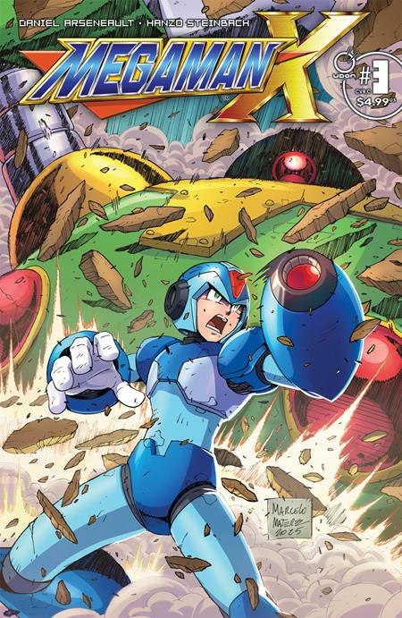 MEGA MAN X #3 (OF 5) CVR C MARCELO MATERE VAR ISBN: 85534800159800331 - FOC DATE: 3/15/26  - Release Date: 4/22/26