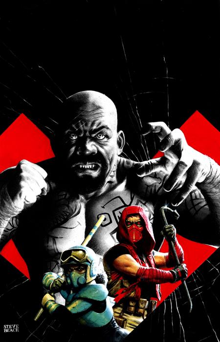 RED HOOD THE HILL #4 (OF 6) CVR B STEVE BEACH CARD STOCK VAR - Release Date:  5/14/24