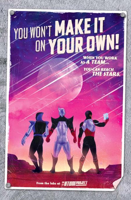 JUSTICE LEAGUE THE ATOM PROJECT #5 (OF 6) CVR C KEVIN WADA CARD STOCK VAR  - Release Date:  5/7/2025