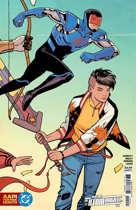 JUSTICE LEAGUE THE ATOM PROJECT #5 (OF 6) CVR D CLIFF CHIANG AAPI HERITAGE MONTH CONNECTING CARD STOCK VAR  - Release Date:  5/7/2025