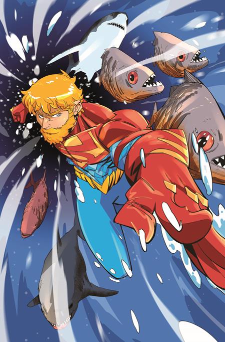 AQUAMAN #5 CVR D DANIELE DI NICUOLO SUPERSMASH-UP CARD STOCK VAR  - Release Date:  5/14/2025