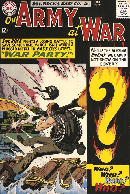 OUR ARMY AT WAR #151 FACSIMILE EDITION CVR A JOE KUBERT  - Release Date:  5/21/2025
