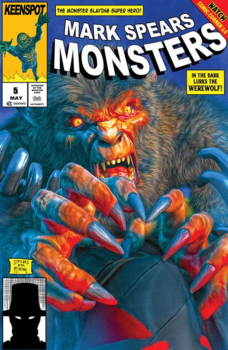 MARK SPEARS MONSTERS #5 CVR C MARK SPEARS ASM #313 HOMAGE VAR  - Release Date:  5/28/2025