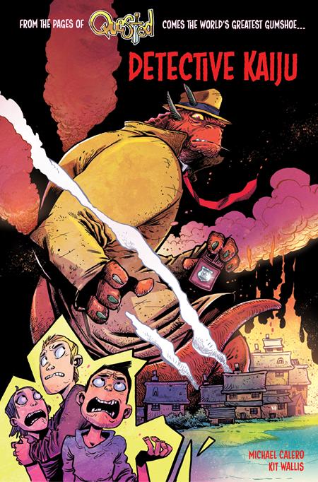 DETECTIVE KAIJU #1 (OF 4) CVR A KIT WALLIS  - Release Date:  5/28/2025