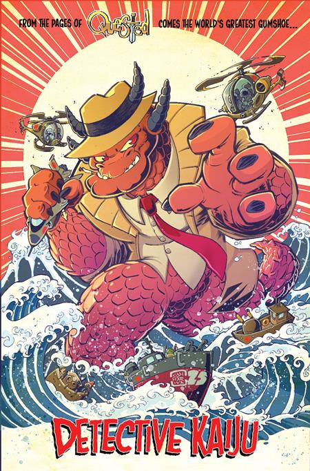 DETECTIVE KAIJU #1 (OF 4) CVR D JON SOMMARIVA VAR  - Release Date:  5/28/2025
