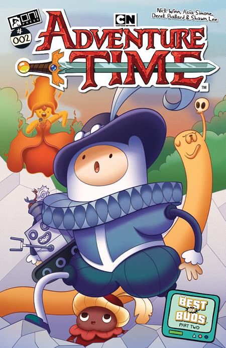ADVENTURE TIME (2025) #2 CVR A NICK WINN  - Release Date:  5/7/2025