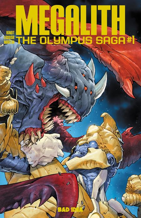 OLYMPUS SAGA MEGALITH #1 (OF 4) CVR B JEROME OPENA VAR ISBN: 85001727742701021 - FOC DATE: 4/12/26  - Release Date: 5/13/26