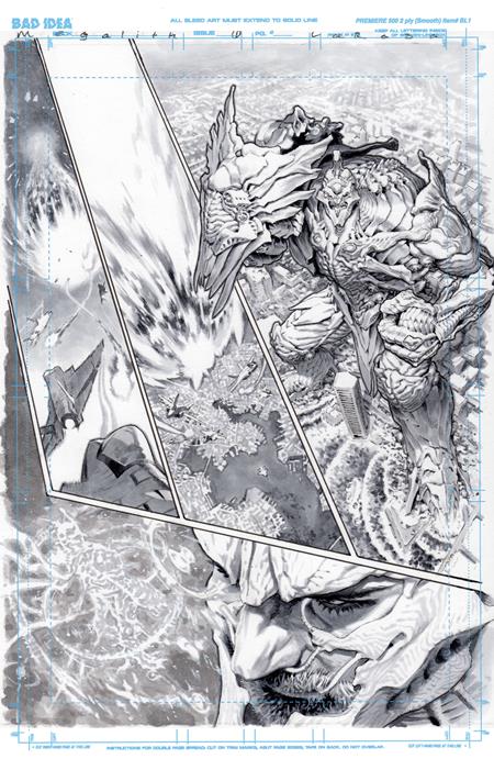 OLYMPUS SAGA MEGALITH #1 (OF 4) CVR E LEWIS LAROSA ORIGINAL ART EDITION 2 VAR ISBN: 85001727742701051 - FOC DATE: 4/12/26  - Release Date: 5/13/26