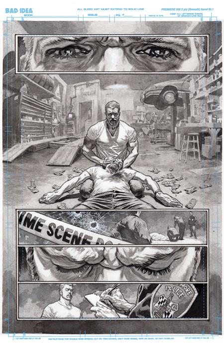 OLYMPUS SAGA MEGALITH #1 (OF 4) CVR J LEWIS LAROSA ORIGINAL ART EDITION 7 VAR ISBN: 85001727742701101 - FOC DATE: 4/12/26  - Release Date: 5/13/26