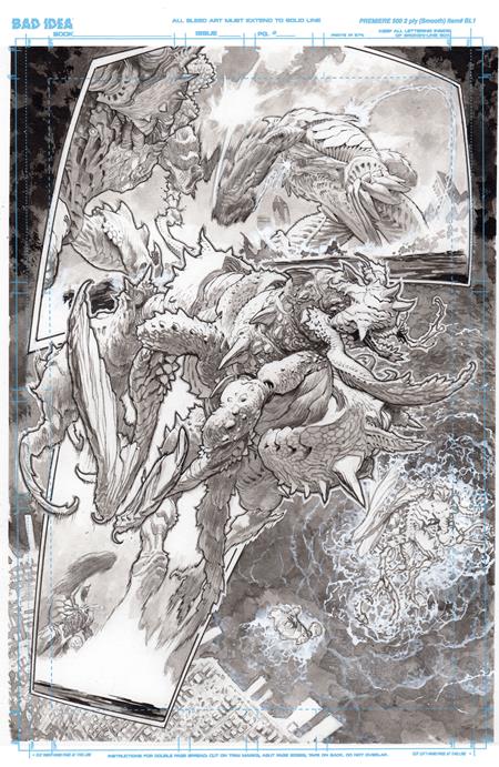 OLYMPUS SAGA MEGALITH #1 (OF 4) CVR M LEWIS LAROSA ORIGINAL ART EDITION 10 VAR ISBN: 85001727742701131 - FOC DATE: 4/12/26  - Release Date: 5/13/26