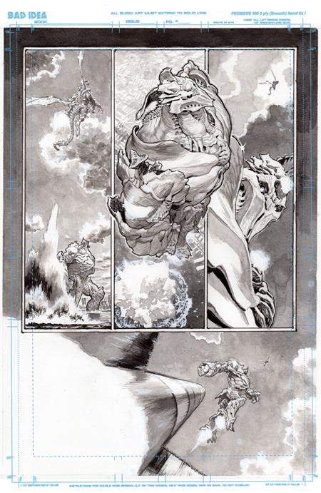 OLYMPUS SAGA MEGALITH #1 (OF 4) CVR N LEWIS LAROSA ORIGINAL ART EDITION 11 VAR ISBN: 85001727742701141 - FOC DATE: 4/12/26  - Release Date: 5/13/26