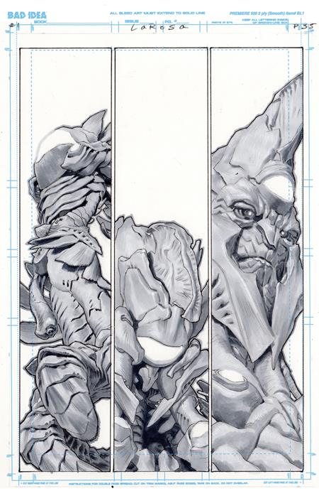 OLYMPUS SAGA MEGALITH #1 (OF 4) CVR V LEWIS LAROSA ORIGINAL ART EDITION 19 VAR ISBN: 85001727742701221 - FOC DATE: 4/12/26  - Release Date: 5/13/26