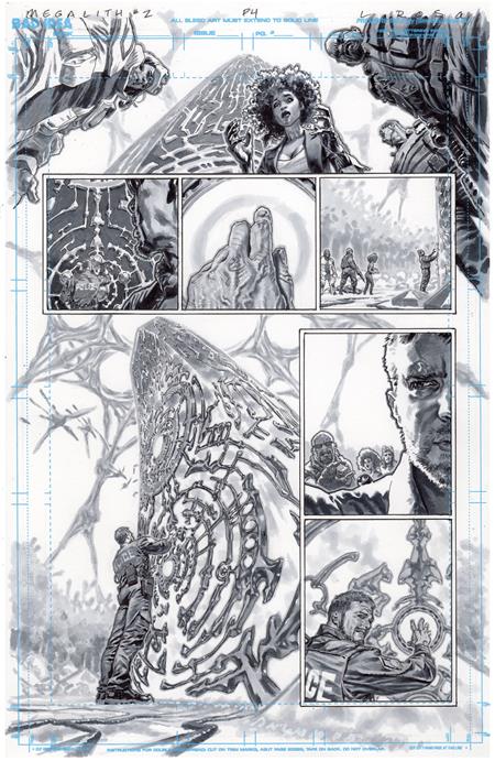 OLYMPUS SAGA MEGALITH #1 (OF 4) CVR X LEWIS LAROSA ORIGINAL ART EDITION 21 VAR ISBN: 85001727742701241 - FOC DATE: 4/12/26  - Release Date: 5/13/26